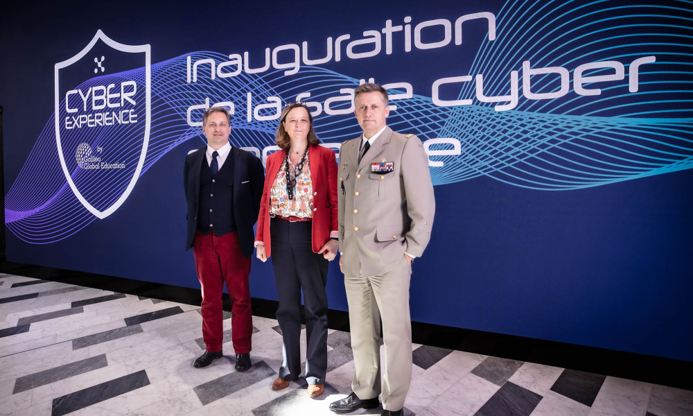 Inauguration Salle Cyber Experience by GGE